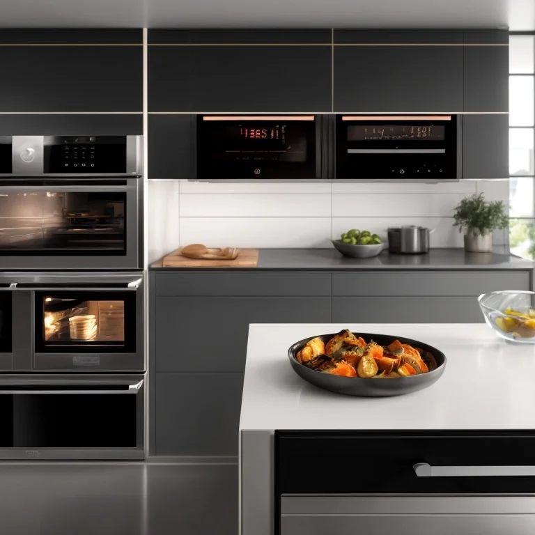 AI-Ofen mit automatischer Temperatur- und Zeitsteuerung